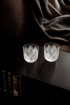 Rückl Madártoll mintás kristálypohár | Feather glass | Solinfo Shop