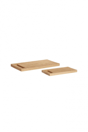 Hübsch | Tölgyfa vágódeszka szett | Cutting board set oak | Home of Solinfo