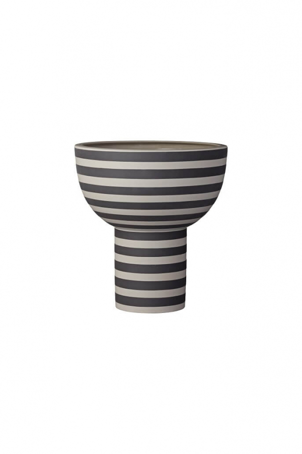 AYTM | VARIA váza, szürke | VARIA sculptural vase, ash | Solinfo Shop