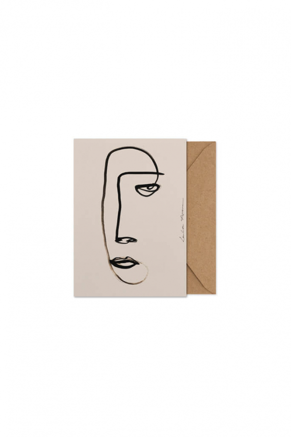 Paper Collective | Serious Dreamer képeslap | Serious Dreamer art card | Home of Solinfo