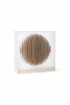HKliving | Design üveg szobor fa | Orange circle art frame wooden | Solinfo Shop