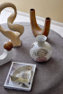 Bloomingville Absztrakt mintás váza | Stone vase | Solinfo Shop