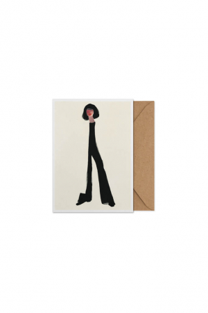 Paper Collective | Black Pants képeslap | Black Pants Art Card | Home of Solinfo