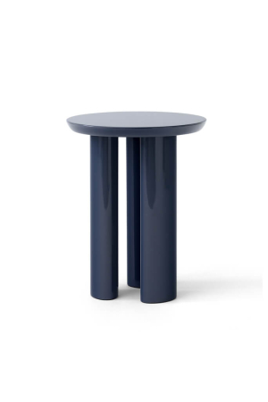 &tradition | Tung JA3 acélkék lerakóasztal | Tung side table steel blue | Home of Solinfo