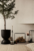 ferm LIVING | Port fekete tüzifatartó kosár | Port fekete tüzifatartó kosár | Home of Solinfo