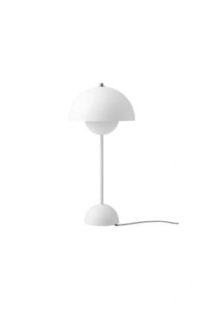 &Tradition | VP3 Flowerpot matt fehér asztali lámpa | VP3 Flowerpot table lamp, matt white | Solinfo Shop