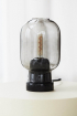 Normann Copenhagen Amp asztali lámpa | Amp table lamp smoke/black | Solinfo Shop