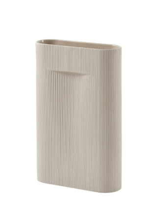 Muuto | Ridge bézs váza 48,5 cm | Ridge beige vase 48,5 cm | Home of Solinfo