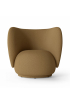 ferm LIVING | Rico buklé lounge fotel Sugar Kelp | Rico Lounge Chair Wool Boucle Sugar Kelp | Home of Solinfo