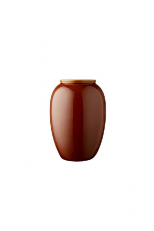 Bitz | Kőedény borostyán váza 25 cm | Stoneware vase amber 25 cm | Solinfo Shop