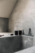 Menu Bath minimál fekete fürdőszobai szett: fogkefetartó, szappannyomó, ablaklehúzó