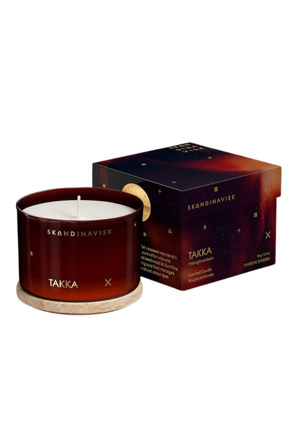 Skandinavisk |TAKKA 90g illatgyertya | TAKKA 90g Scented Candle | Home of Solinfo