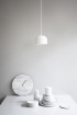 Menu Márvány falióra, fehér | Marble wall clock, white | Solinfo Shop