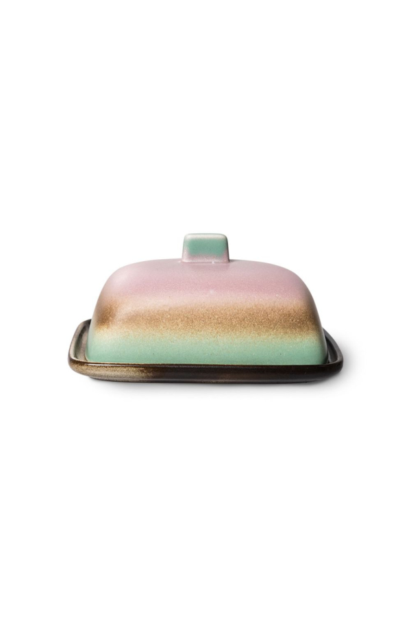 HK Living | 70's Ceramics Mercury vajtartó | 70s Ceramics Mercury butter dish | Home of Solinfo