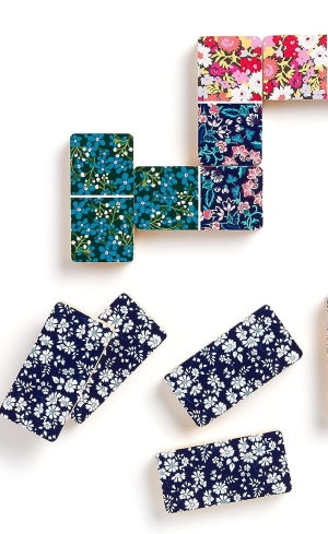 New Mags | Floral wood domino szett | Floral wood domino | Home of Solinfo