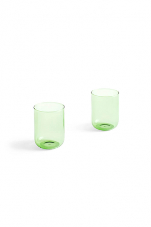 HAY | Tint zöld magas pohár szett | Tint green tumbler set of 2 | Home of Solinfo