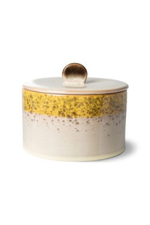 HK Living | 70's Ceramics Autumn kekszes doboz | 70's Ceramics Autumn Cookie Jar | Home of Solinfo