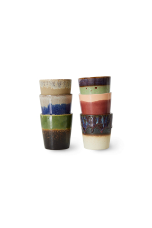 70's Ceramics grounding kávéscsésze szett
