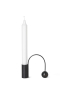 ferm LIVING | Balance fekete gyertyatartó | Balance Candle Holder Black  Brass | Home of Solinfo