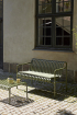 Hay | Palissade oliva étkező pad karfával | Palissade olive dining bench with armrest | Home of Solinfo