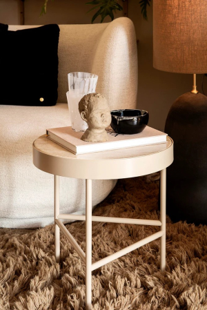 fermLIVING | Travertine  Cashmere asztal  | Travertine Table - Cashmere | Home of Solinfo