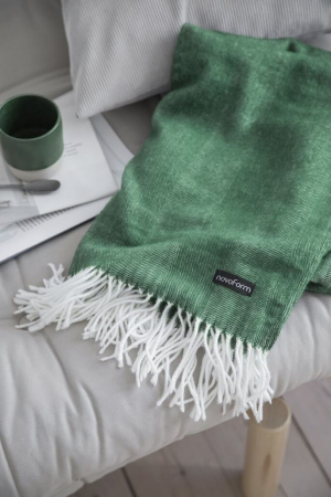 Novoform | Skagen takaró, sötétzöld | Skagen blanket, dark green | Solinfo Shop