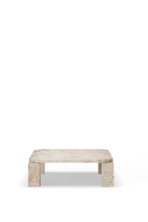 New works | Atlas travertin dohányzóasztal 82x82 | Atlas Coffee Table 82x82 | Home of Solinfo