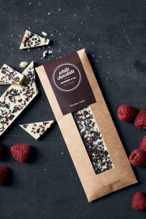 Fehér csokoládé málnával és teával | White Chocolate, Raspberry & Tea | Nicolas Vahé |  Home of Solinfo