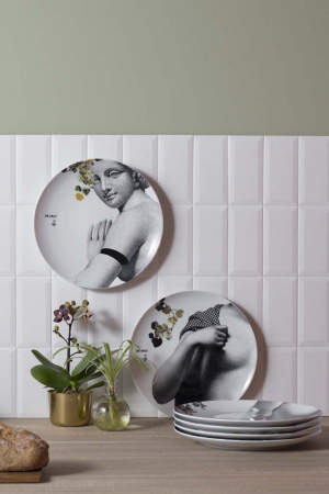 Ibride | Parnasse Printemps tányér szett | Parnasse Printemps plate set 27 cm | Solinfo Shop