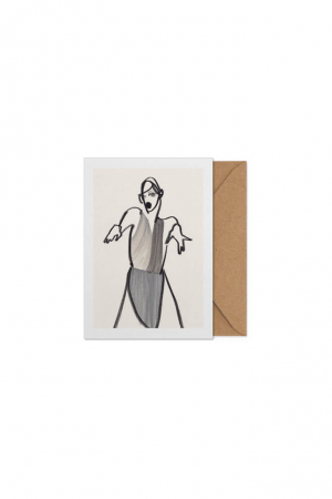 Paper Collective | Dancer 03 képeslap | Dancer 03 art card | Home of Solinfo