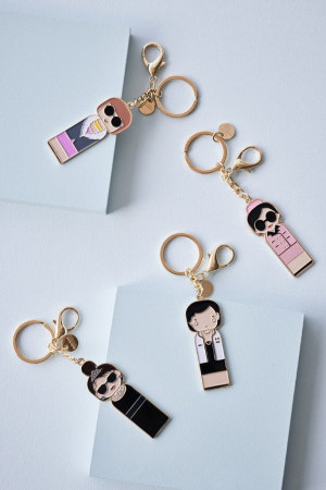 Lucie Kaas Coco Chanel kulcstartó | Coco Chanel keychain | Solinfo Shop