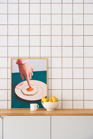 Paper Collective | Fried Egg poszter 50x70 | Fried Egg poster 50x70 | Home of Solinfo