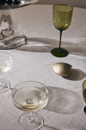 ferm living | Host fehérborospoharak - 2 darabos készlet | Host White Wine Glasses - Set of 2 - Moss Green | Home of Solinfo