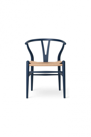 Carl Hansen and Søn | CH24 Wishbone kék szék | CH24 Wishbone chair soft blue | Home of Solinfo