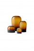 Troll borostyán közepes váza  | Troll vase amber medium