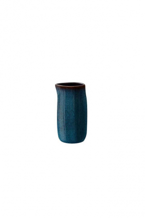 Bitz | Kőedény kék kancsó | Milk jug stoneware dark blue 0,2 L | Home of Solinfo
