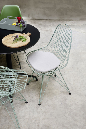 Wire zöld DKR szék | Wire Chair DKR sea foam green| Vitra | Home of Solinfo