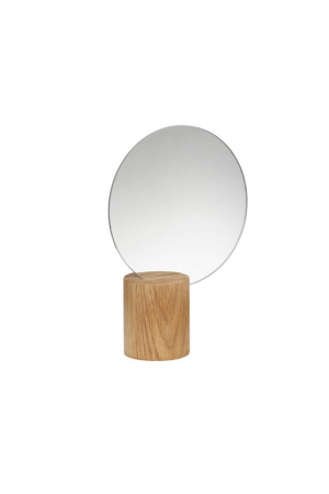 Hübsch | Tölgyfa asztali tükör | Table mirror oak | Home of Solinfo