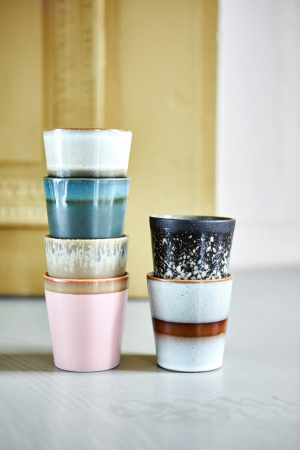 HKliving | 70s Ceramics kávéscsésze szett | 70s Ceramics coffee mug set | Solinfo Shop