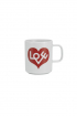 Vitra Love Heart bögre, coffee mug, Alexander Girard