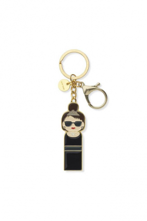 Lucie Kaas | Audrey Hepburn kulcstartó | Audrey Hepburn keychain | Solinfo Shop