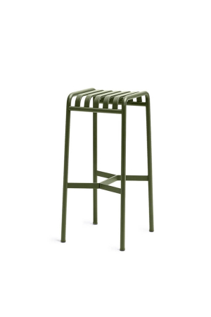 Palissade olivazöld bárszék | Palissade bar stool olive green | HAY | Home of Solinfo