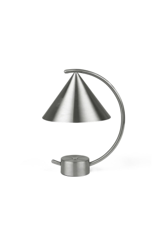 fermLIVING | Meridian acél lámpa | Meridian lamp brushed steel | Home of Solinfo