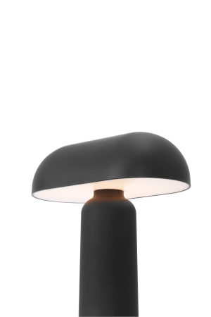 Normann Copenhagen | Porta fekete hordozható lámpa | Porta Table Lamp Black | Home of Solinfo
