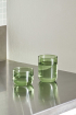 HAY | Tint zöld magas pohár szett | Tint green tumbler set of 2 | Home of Solinfo