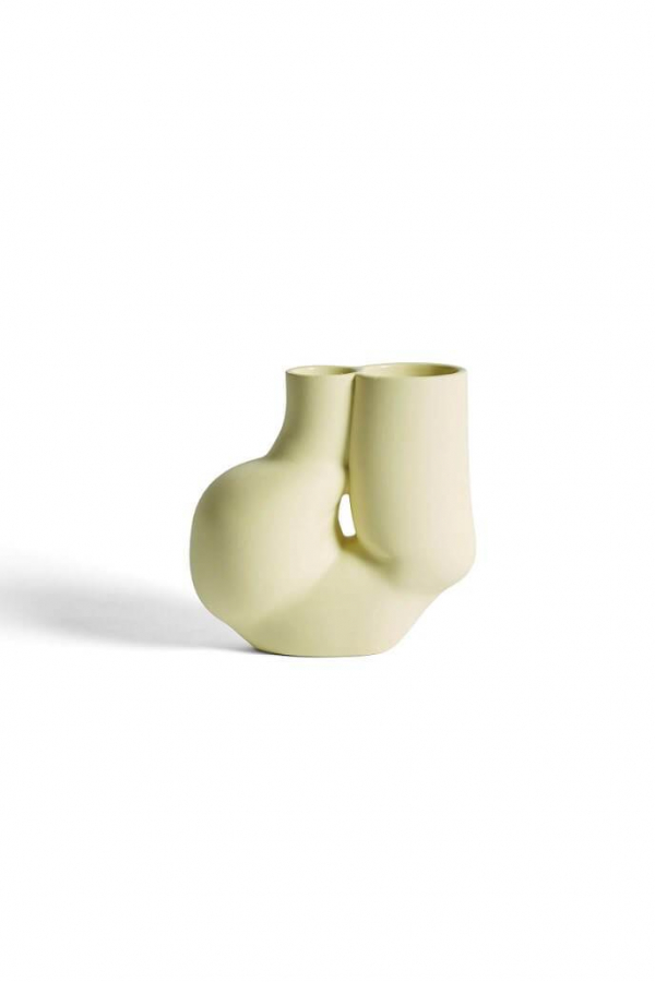 Hay | W&S váza, krémsárga | W&S vase, chubby soft yellow | Home of Solinfo