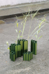 Vitra zöld Nuage váza | Nuage vase, ivy | Solinfo Shop