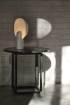 New Works |Florence Black Marquina lerakóasztal Ø50| Florence Side Table Ø50 | Home of Solinfo