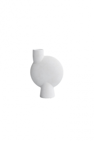 101 Copenhagen | Sphere Bubl mini fehér váza | Sphere vase Bubl, mini, bubble white | Home of Solinfo