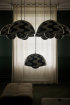 &Tradition | Flowerpot VP7 fekete-fehér mintás függeszték | Flowerpot VP7 black and white pattern pendant lamp | Home of Solinfo